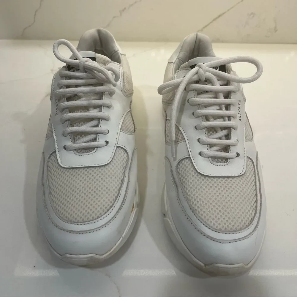Axel Arigato White Leather Sneakers